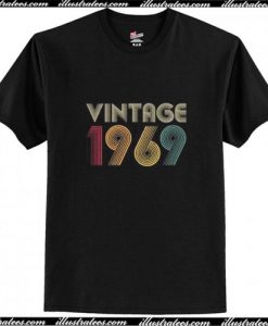 50th Birthday Gift Vintage 1969 Trending T-Shirt Ap