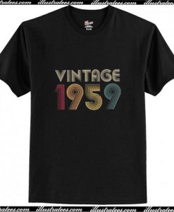 60th Birthday Gift Vintage 1959 Trending T-Shirt Ap