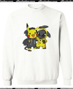 Baby Pikachu and Toothless Sweatshirt Ap