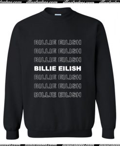 Billie eilish Black Sweatshirt Ap