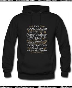 Book Reader Hoodie Ap