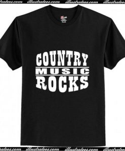 Country Music Rocks T-Shirt Ap