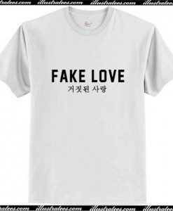 Fake Love T-Shirt Ap