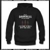 Jack Daniel's whiskey hello darkness my old friend Hoodie Ap