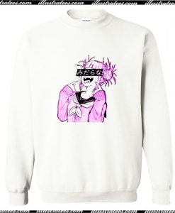 LEWD Sad Japanese Anime Aesthetic Sweatshirt Ap