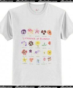 Language Of Flowers T-Shirt Ap