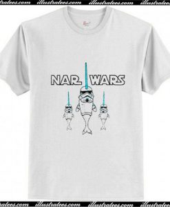 Nar Wars Clone Narwhal T-Shirt Ap