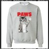 PAWS Cat Sweatshirt Ap