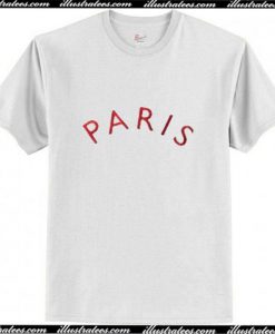 Paris Font T-Shirt T-Shirt Ap