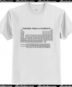 Periodic Table of Elements T Shirt Ap