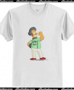 Save Apu Adult Simpsons T-Shirt Ap