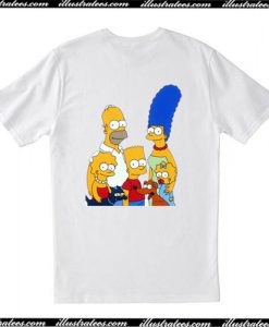 Simpson family T-Shirt Ap BACK