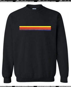 Stripe Rainbow Sweatshirt Ap