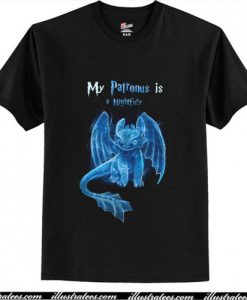 Toothless Patronus Charm T-Shirt Ap