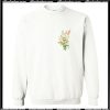 flower Print Sweatshirt Ap