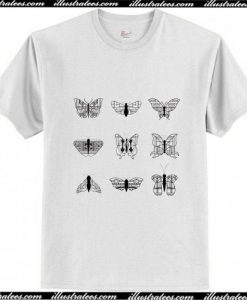 wright's butterflies T-Shirt aP