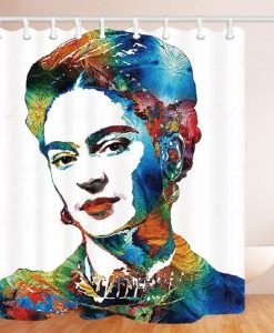 2019 Frida Kahlo Shower Curtain AI