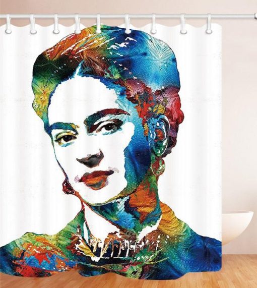 2019 Frida Kahlo Shower Curtain AI