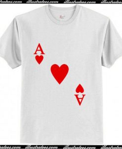 Ace of Heart Halloween Costume T-Shirt Ap