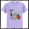 BT21 vs BTS art chibi Cute T-Shirt Pj