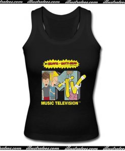 Beavis and Butt Head MTV Logo Tank Top Ap