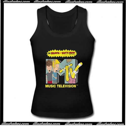 Beavis and Butt Head MTV Logo Tank Top Ap