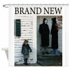 Brand New The Devil And God Are Raging Inside Me shower curtain AI