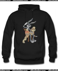 Bugs Bunny and Lola spank Hoodie Ap