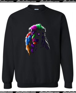 Colors Lion Sweatshirt AI