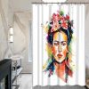 Frida Kahlo Shower Curtain AI