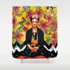 Frida Kahlo Shower Curtains AI