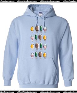 Fun Ice Lollies Popsicles Hoodie AI