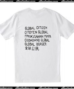 Ganni Global Citizen T-Shirt BACK Ap