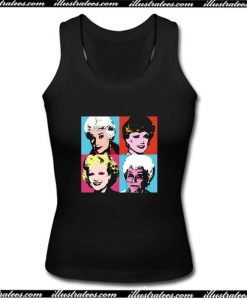 Golden Warhol Girls Tank Top Ap