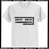 Hatte Hatte Fahrradkette T-Shirt Ap