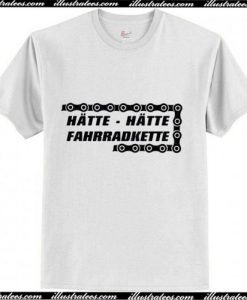 Hatte Hatte Fahrradkette T-Shirt Ap