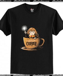 Hermione Harry Potter Accio Coffee T-Shirt Ap