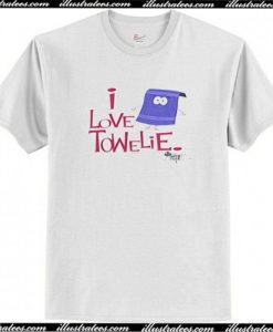 I Love-Towelie T-Shirt AI