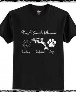 I’m a simple woman who loves sunshine T-Shirt Ap