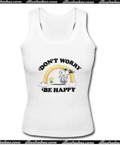 Junk Food Snoopy Don't Worry be happy Tank Top Ap