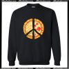 Peace A Pizza Sweatshirt AI