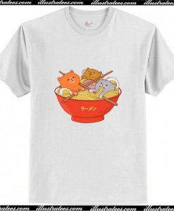 Ramen and cats T-Shirt Ap