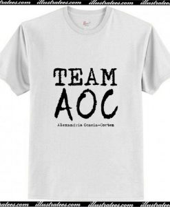 Team AOC Alexandria Ocasio-Cortez T-Shirt Ap