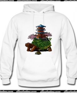 Temple of the turtles Hoodie AI