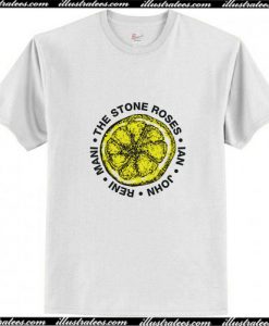 The Stone Roses – Lemon Names T-Shirt Ap