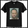 Tiger Woods Mugshot T shirt AI