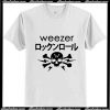Weezer Skull And Crossbones T-Shirt Ap