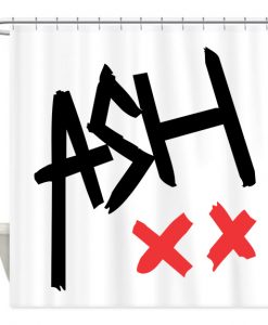 ash signature shower curtain AI