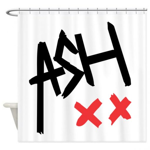 ash signature shower curtain AI