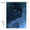 cheshire cat shower curtains AI